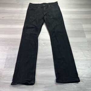 Cody James Jeans Mens 35x36 Black Straight Leg Denim Stretch Western Pants